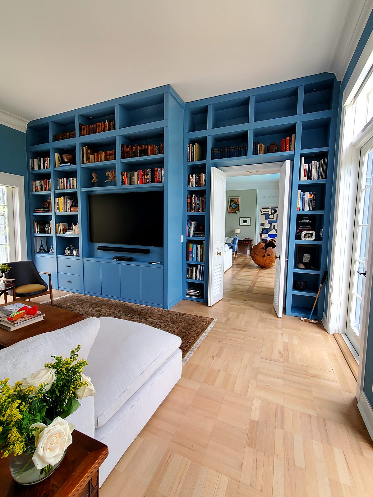 Blue library