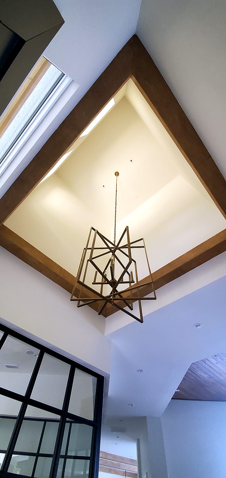 Coffered ceiling