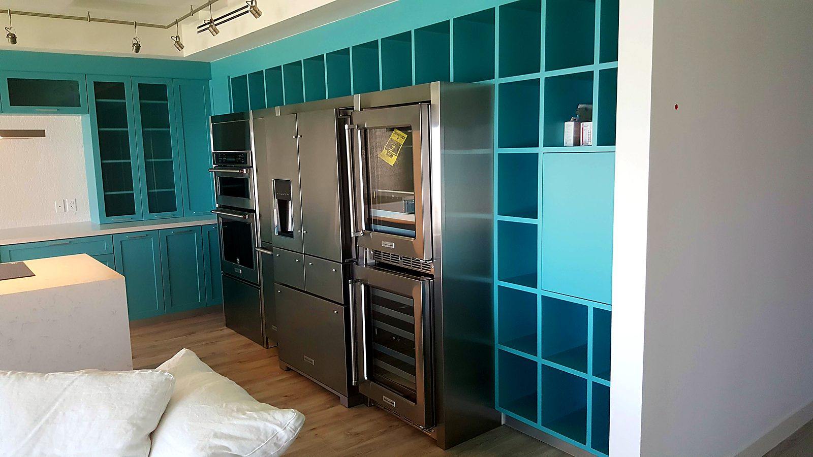 Appliance wall