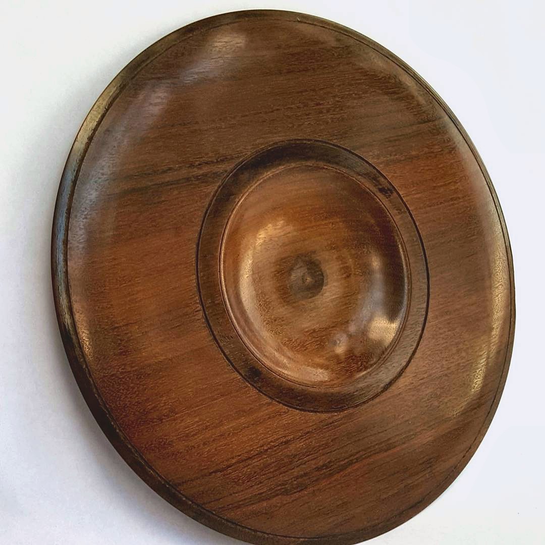 Turned wall plate