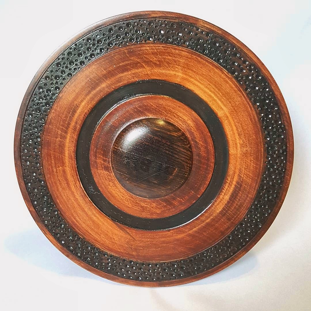 Turned wall plate